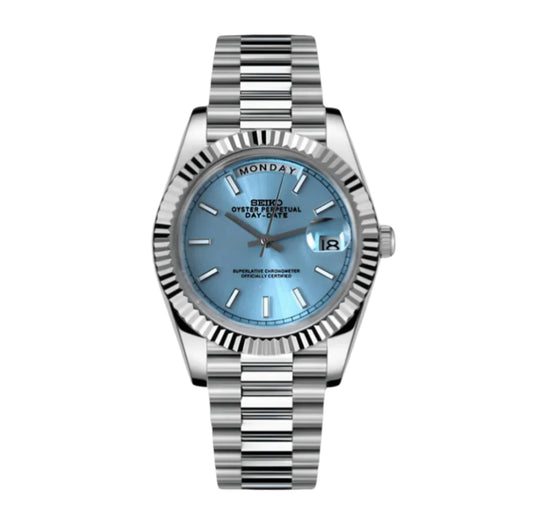 Seiko Day Date 'Sky Blue' Dial