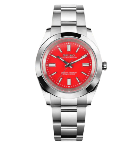 Seiko Oyster Perpetual Red Dial