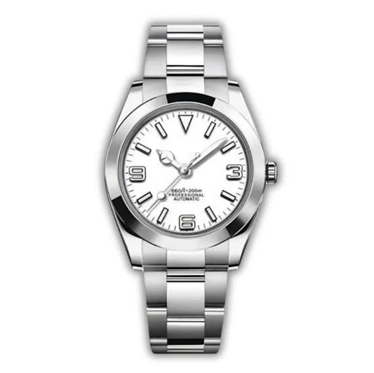 Seiko Explorer I White Dial