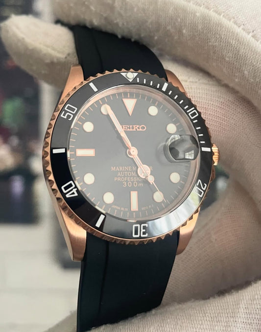 Seiko Rose Submariner Ladies Size (36mm)