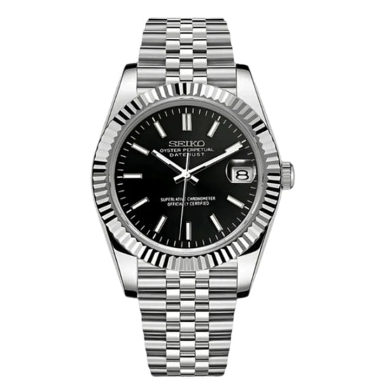 Seiko Datejust Black Dial