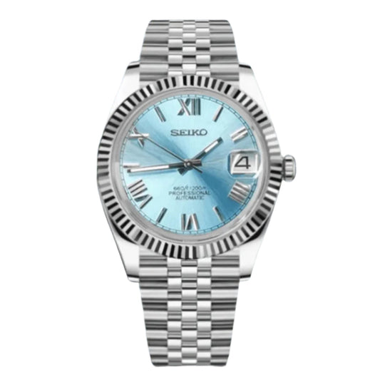 Seiko Datejust Sky Blue Roman Numeral