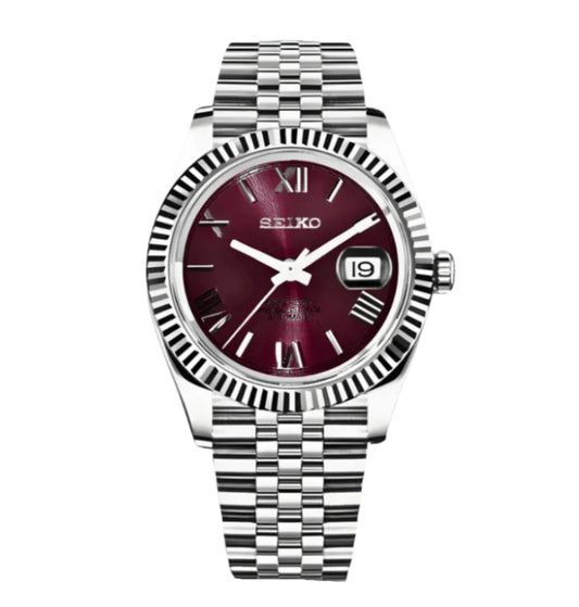 Seiko Datejust Purple Roman Numeral