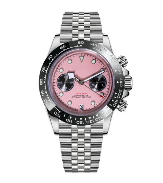 Seiko 'Black Bay Chrono' Pink