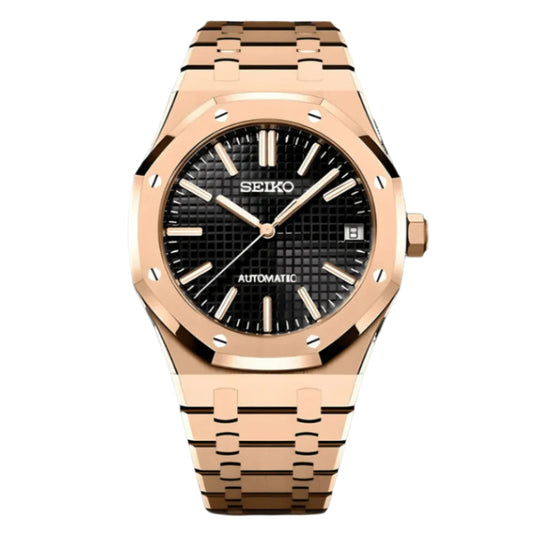 Seiko Royal Oak Rose Gold & Black