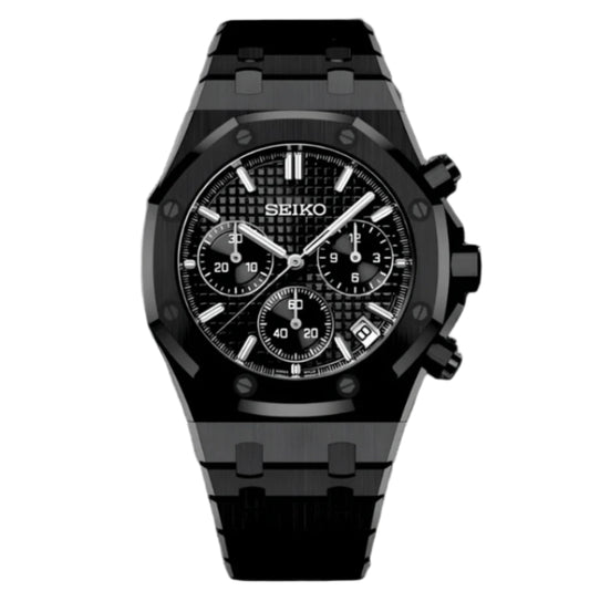Seiko Royal Oak Chronograph All Black