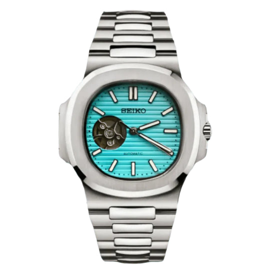 Seiko Nautilus Open Heart Turquoise