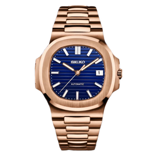 Seiko Nautilus Rose & Navy