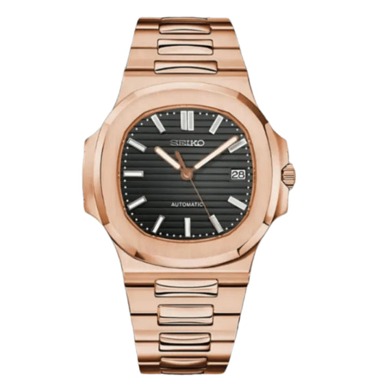 Seiko Nautilus Rose & Black