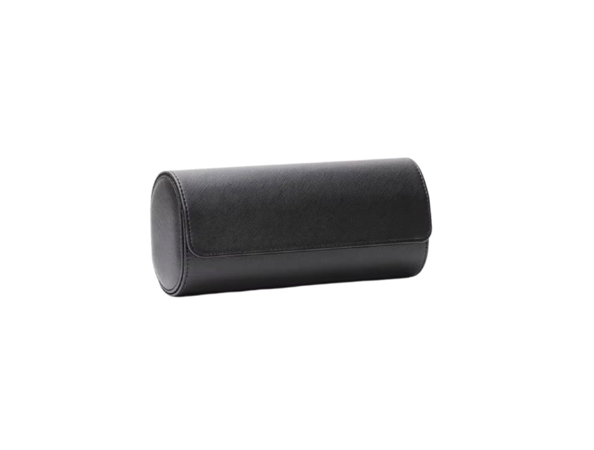 Leather Watch Roll - 1/2/3 Watches, Brown or Black