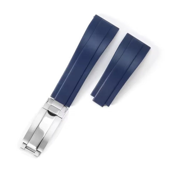 'Oysterflex' Strap & Stainless Steel Clasp