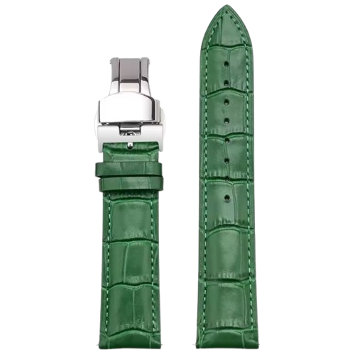 Genuine Leather Watch Straps with Clasp