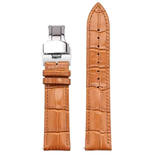 Genuine Leather Watch Straps with Clasp