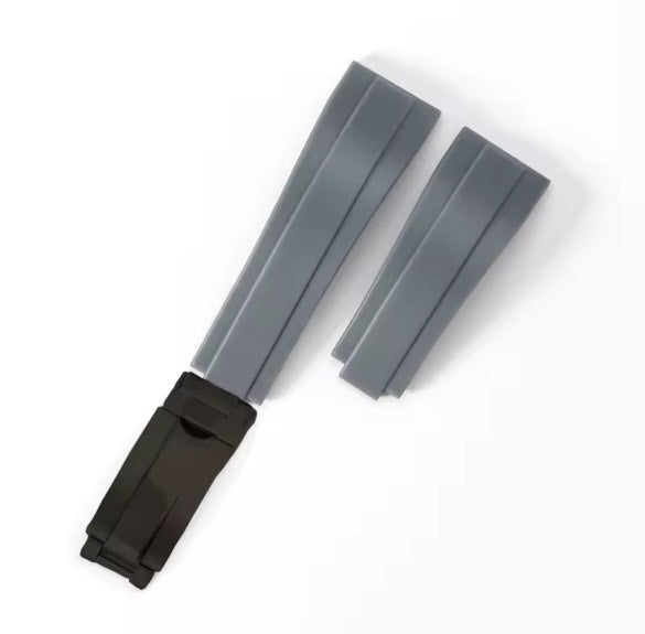 'Oysterflex' Strap & Stainless Steel Clasp