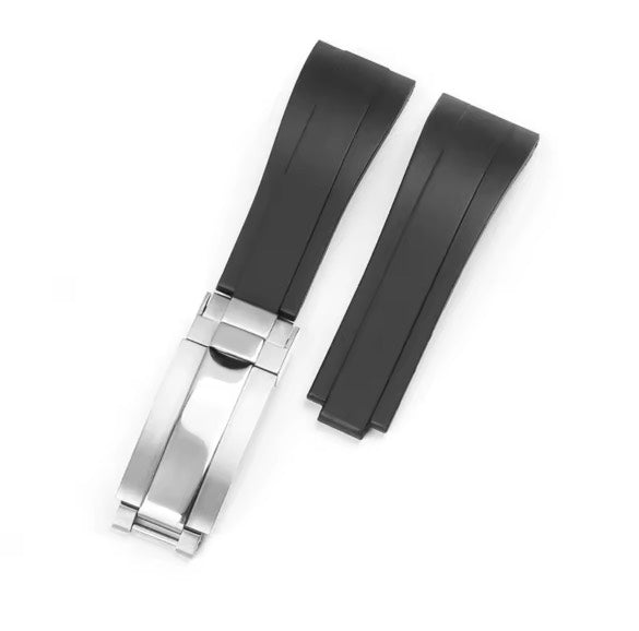 'Oysterflex' Strap & Stainless Steel Clasp