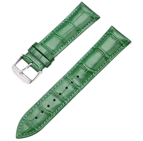 Genuine Leather Watch Strap with Buckle