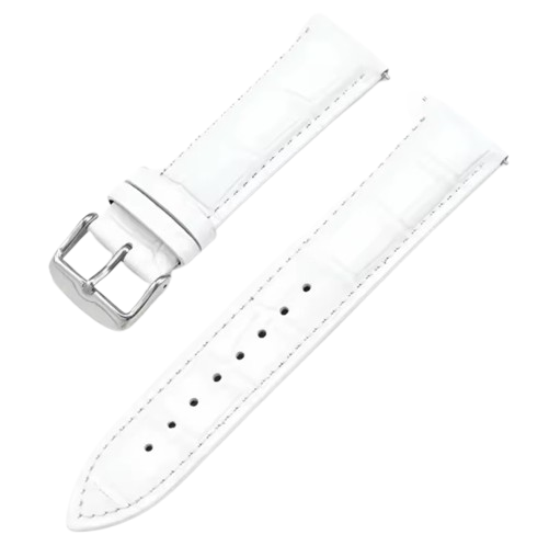 Genuine Leather Watch Strap with Buckle