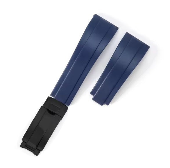 'Oysterflex' Strap & Stainless Steel Clasp