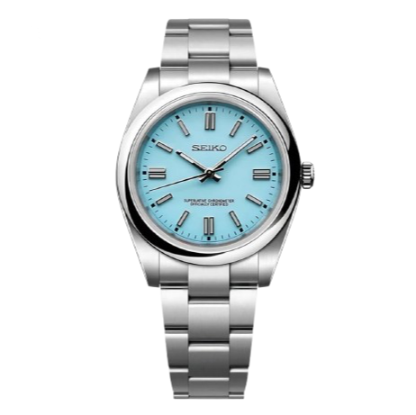 Seiko Oyster Perpetual Turquoise Dial