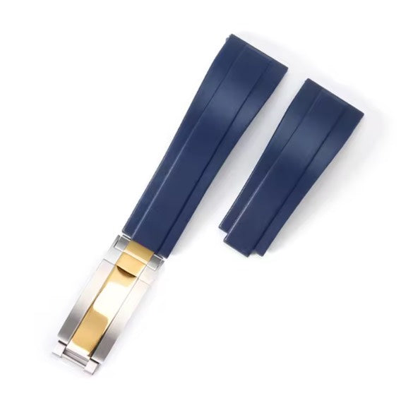 'Oysterflex' Strap & Stainless Steel Clasp