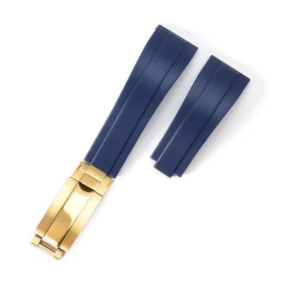 'Oysterflex' Strap & Stainless Steel Clasp