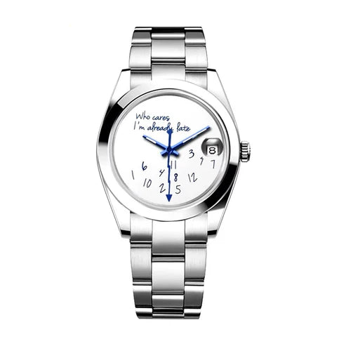 Seiko 'Who Cares I'm Already Late'