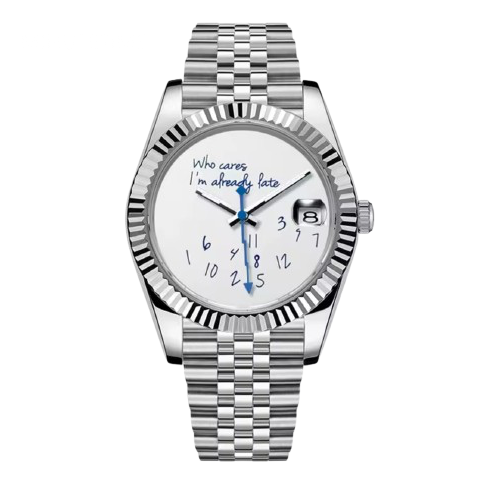 Seiko ‘Who Cares I’m Already Late’ Fluted Bezel