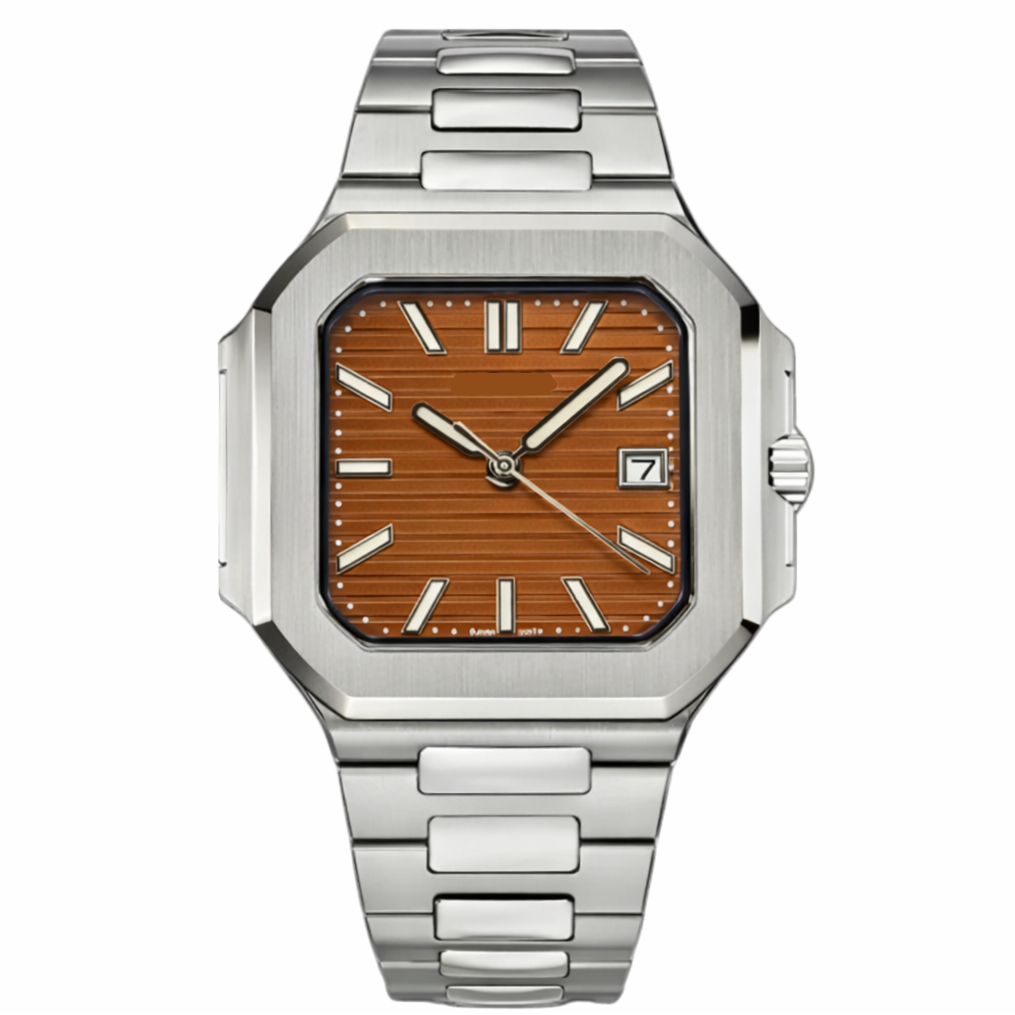 Cubitus | Chocolate Brown Mod Watch