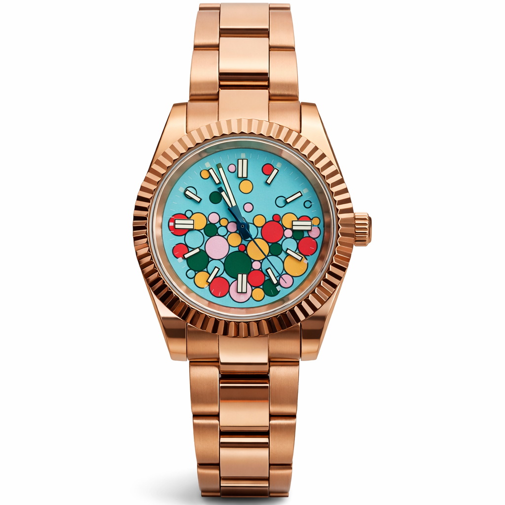 Oyster Perpetual | "Celebration Dial" Rose Mod Watch