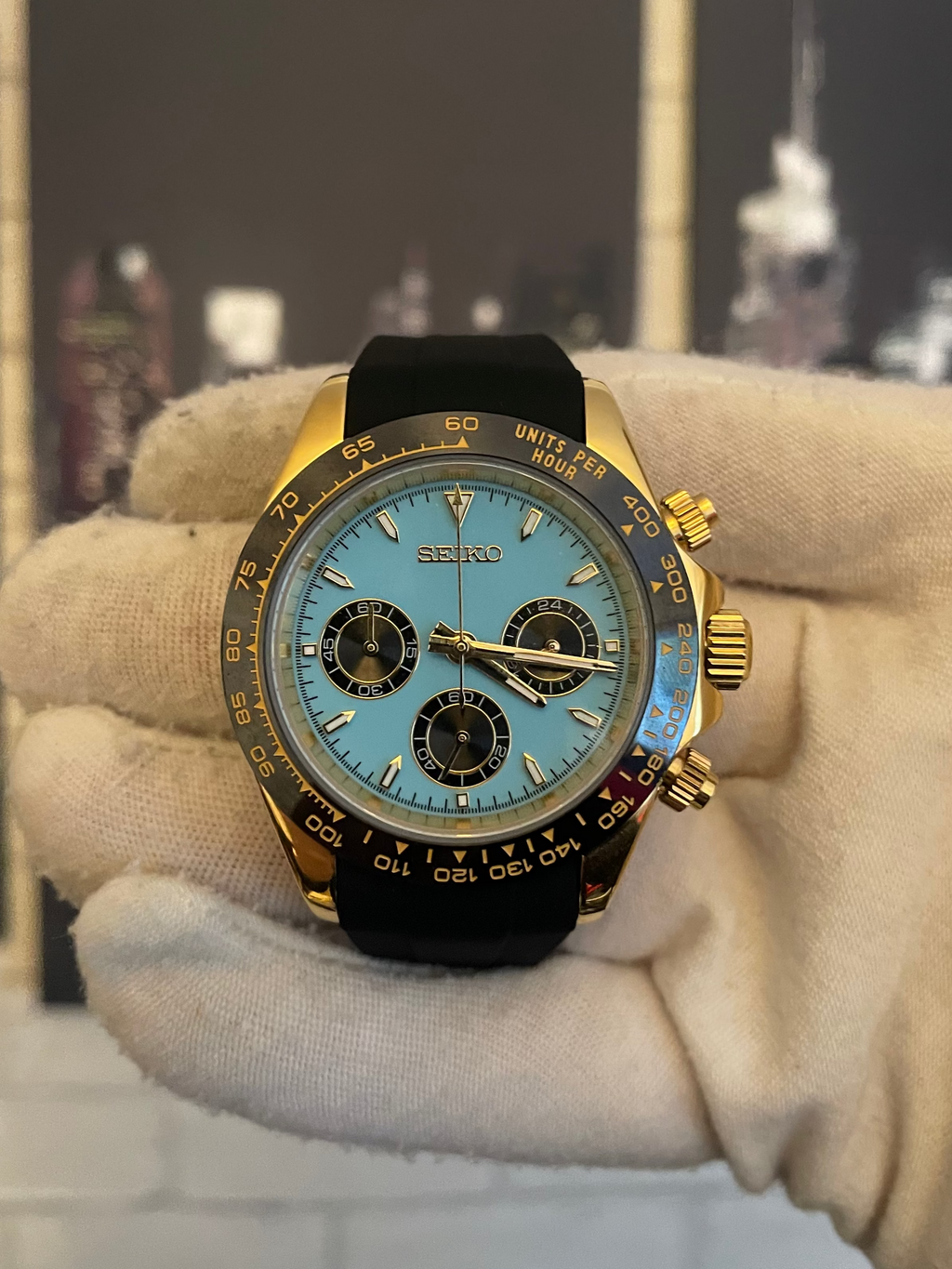 Seiko Daytona 'Tiffany Gold'