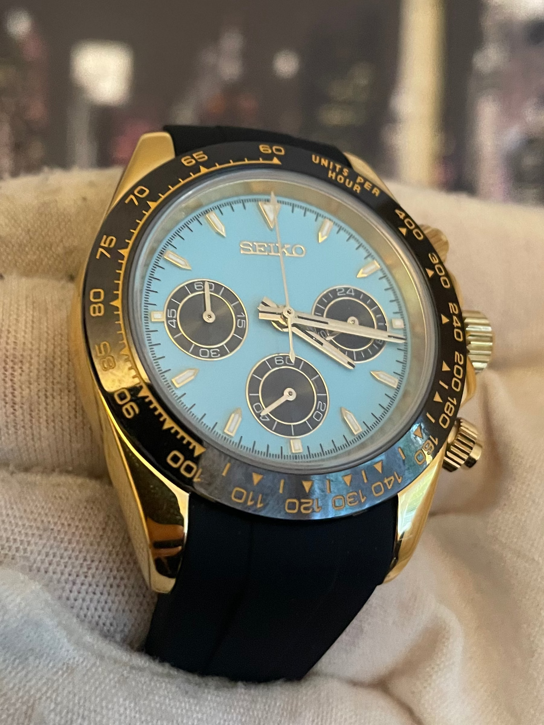 Seiko Daytona 'Tiffany Gold'
