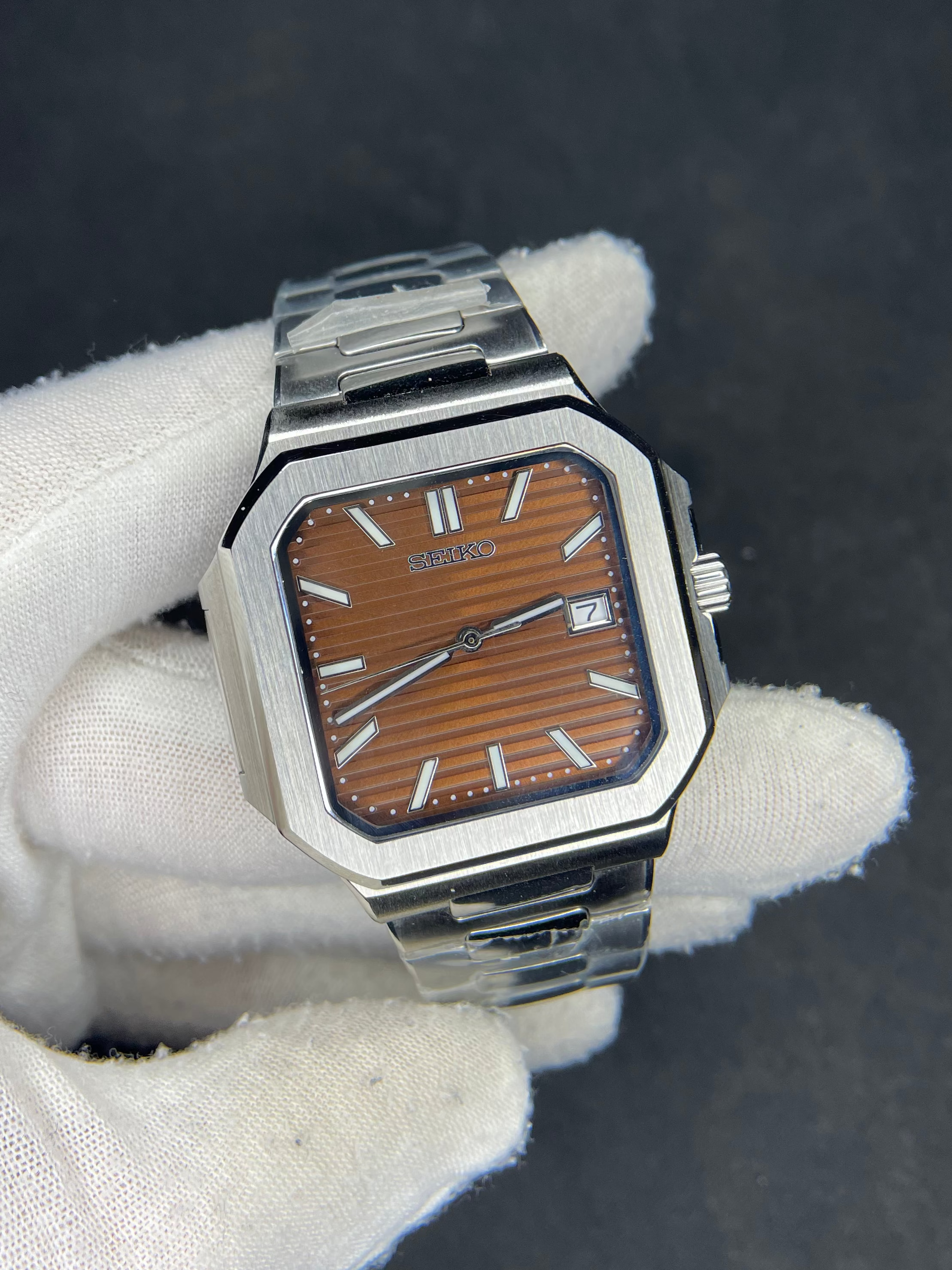 Seiko Cubitus Chocolate Brown