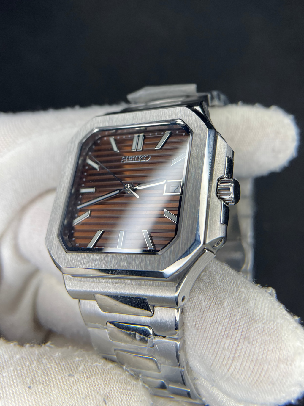 Seiko Cubitus Chocolate Brown