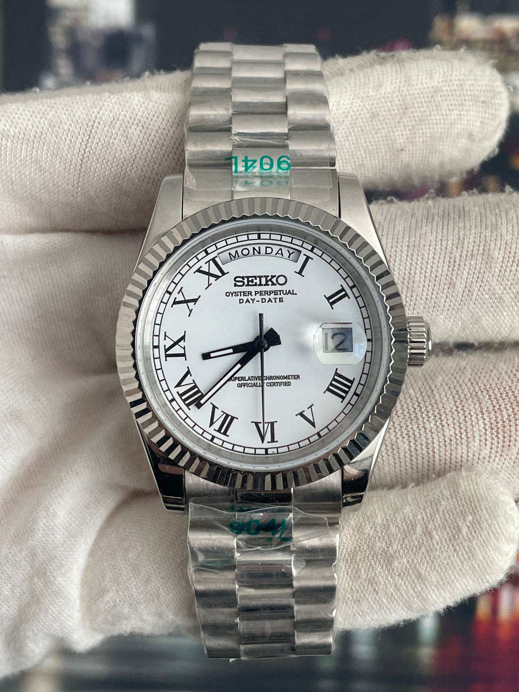 Seiko Day-Date "Buckley" Vintage Dial - Exclusive to Modsbyshots