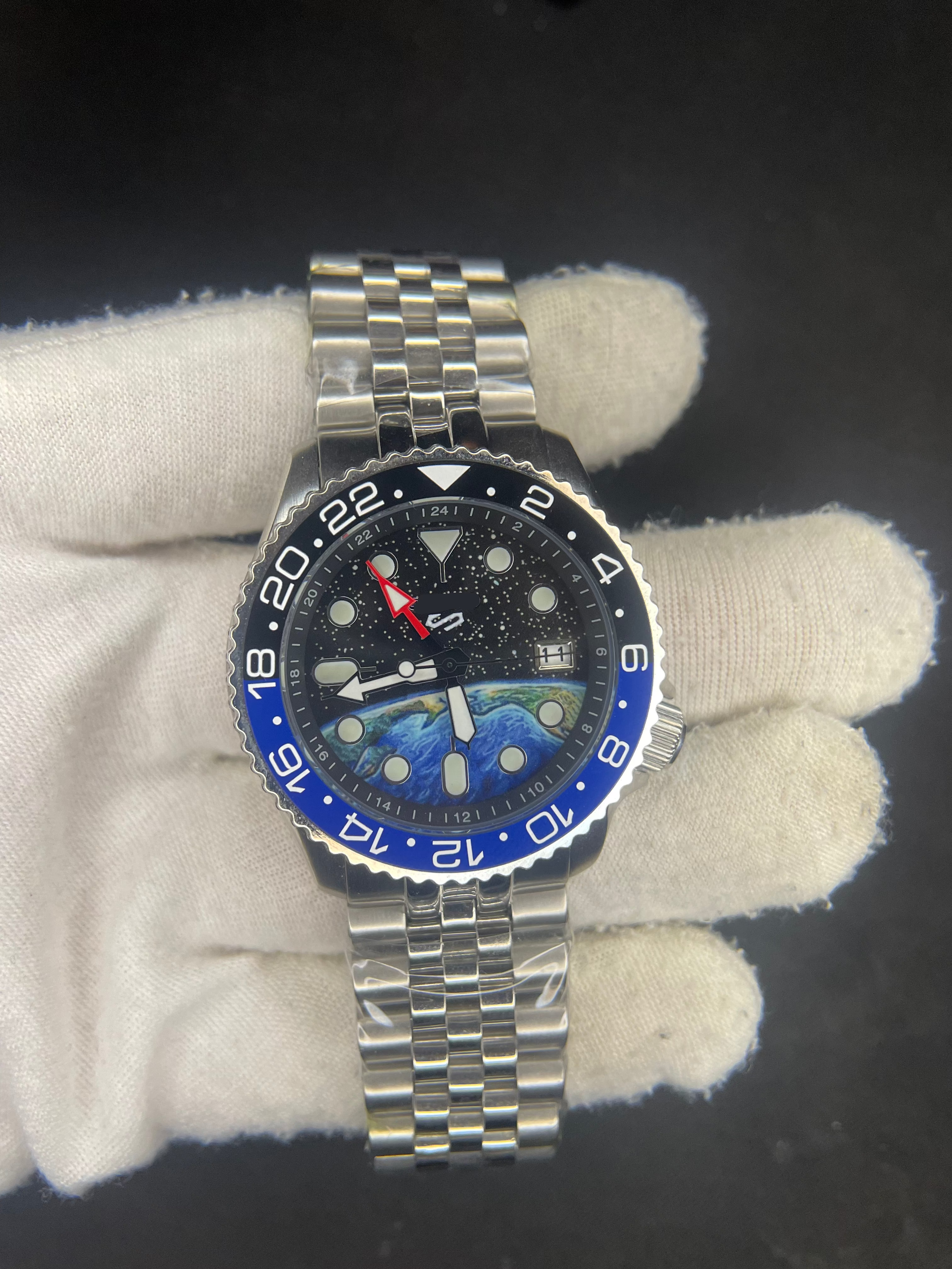 SKX | GMT Space Batgirl Watch Mod