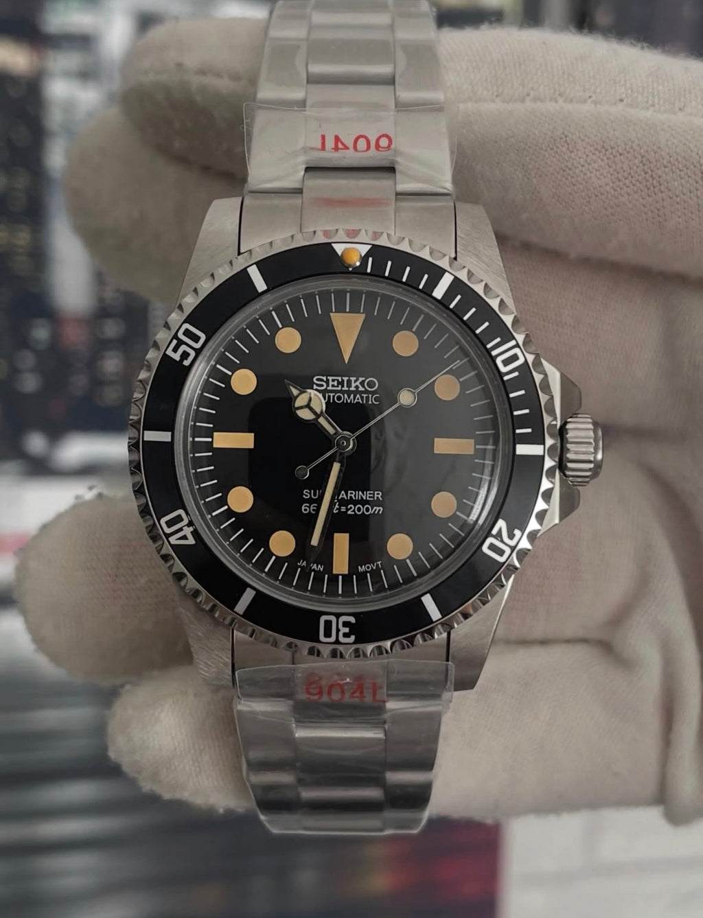 Submariner | Vintage Black Mod Watch