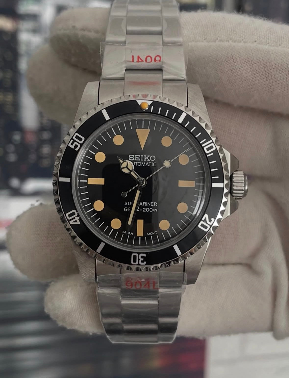 Submariner | Vintage Black Mod Watch