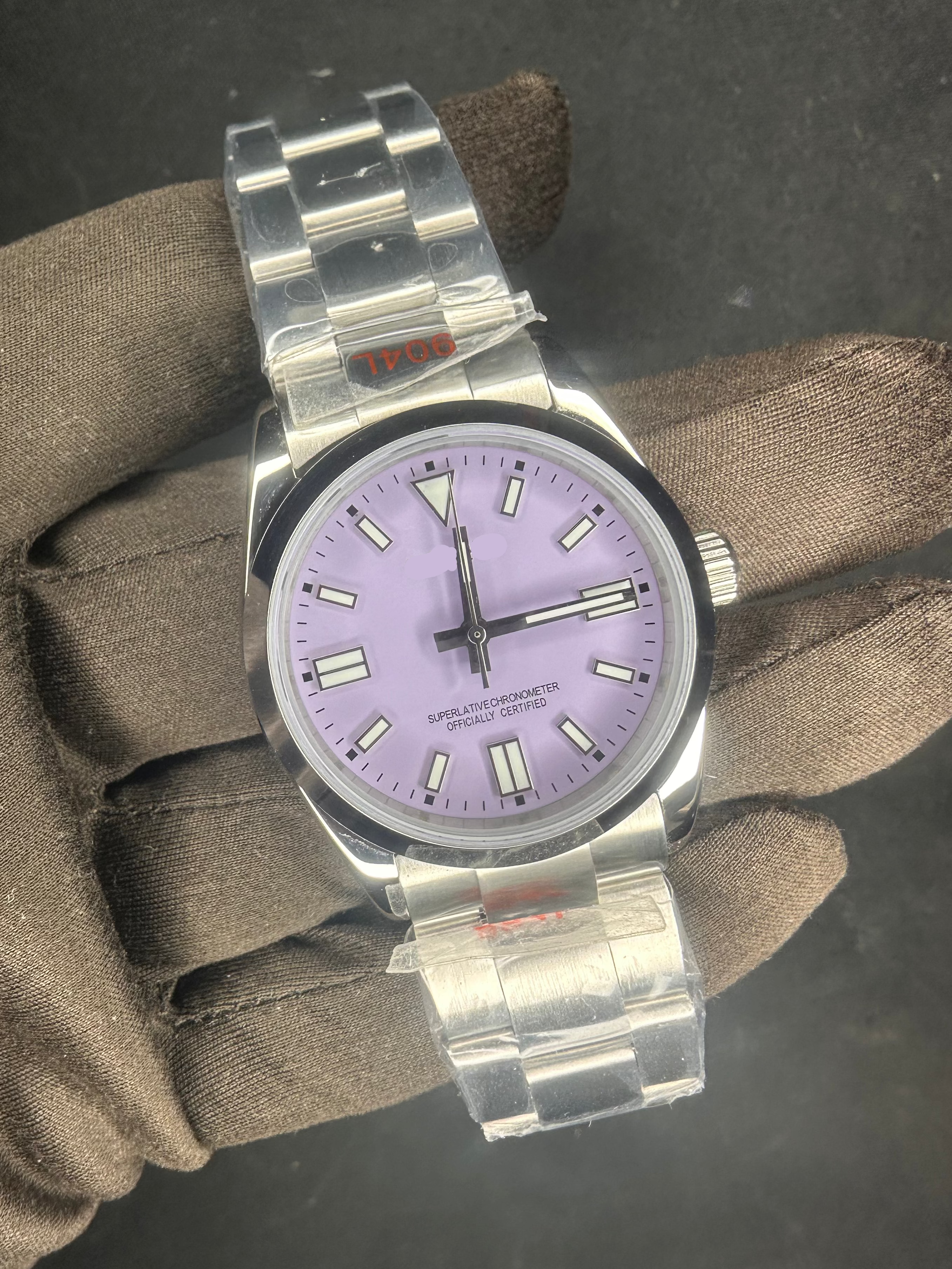 Oyster Perpetual | Lavender Mod Watch
