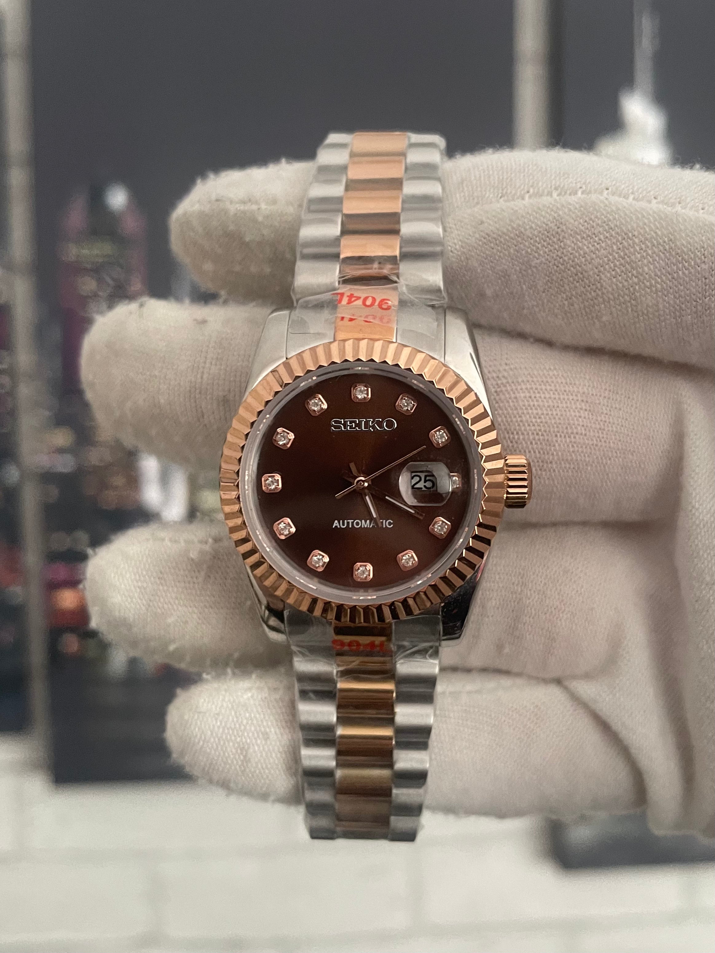 Seiko Ladies 'Datejust' Two-Tone Rose