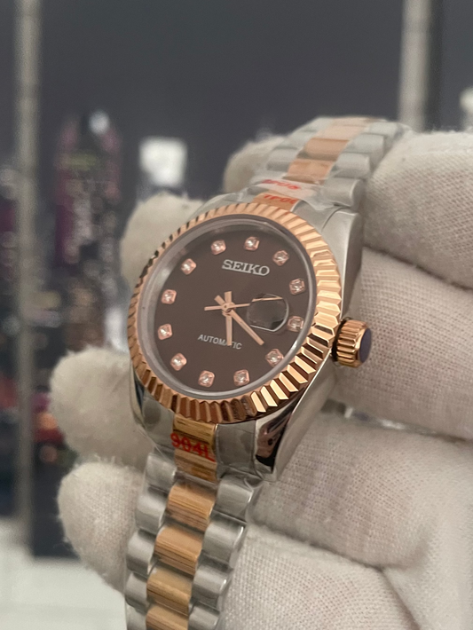 Seiko Ladies 'Datejust' Two-Tone Rose