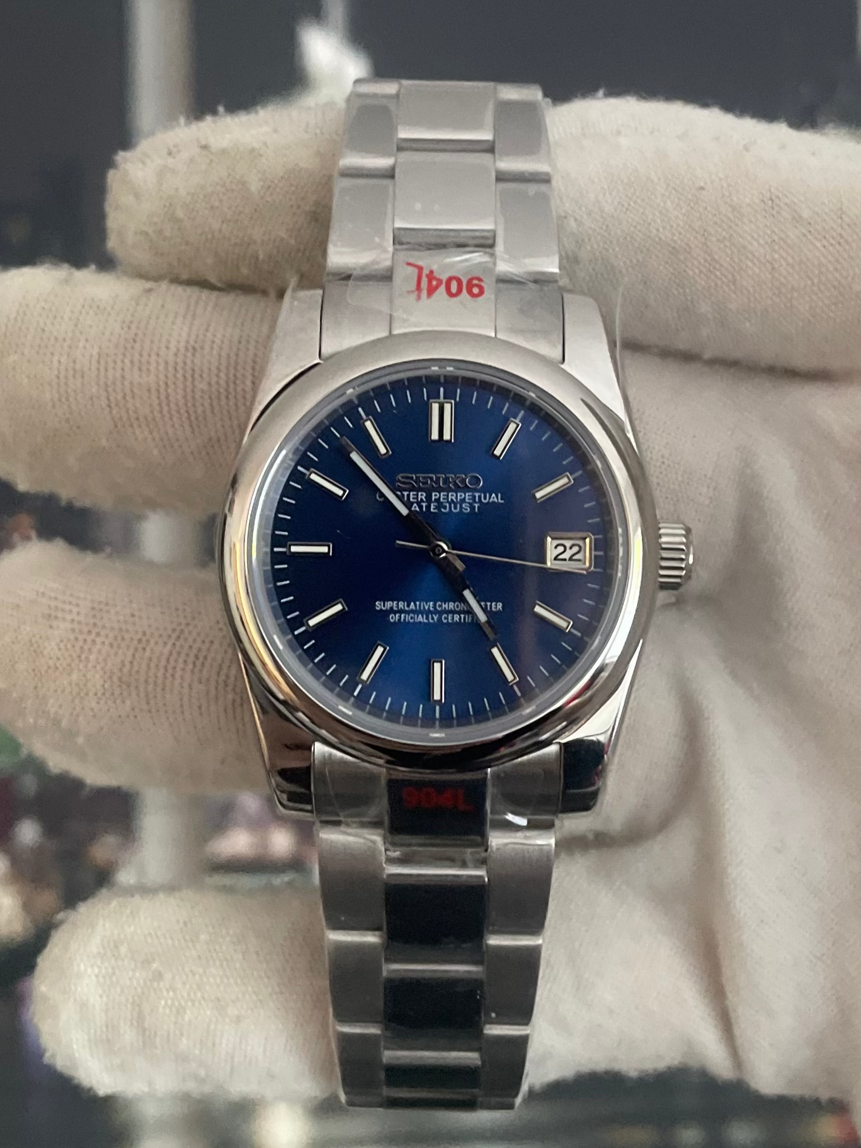Seiko Oyster Perpetual Navy