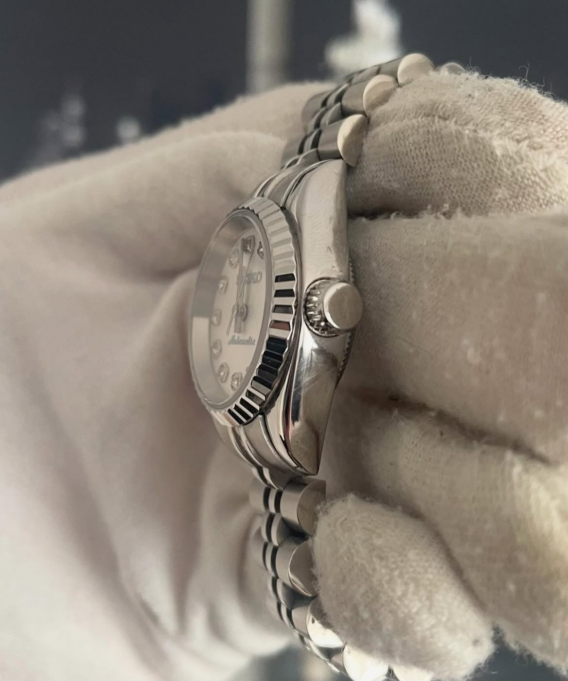 Seiko Ladies 'Datejust' Silver