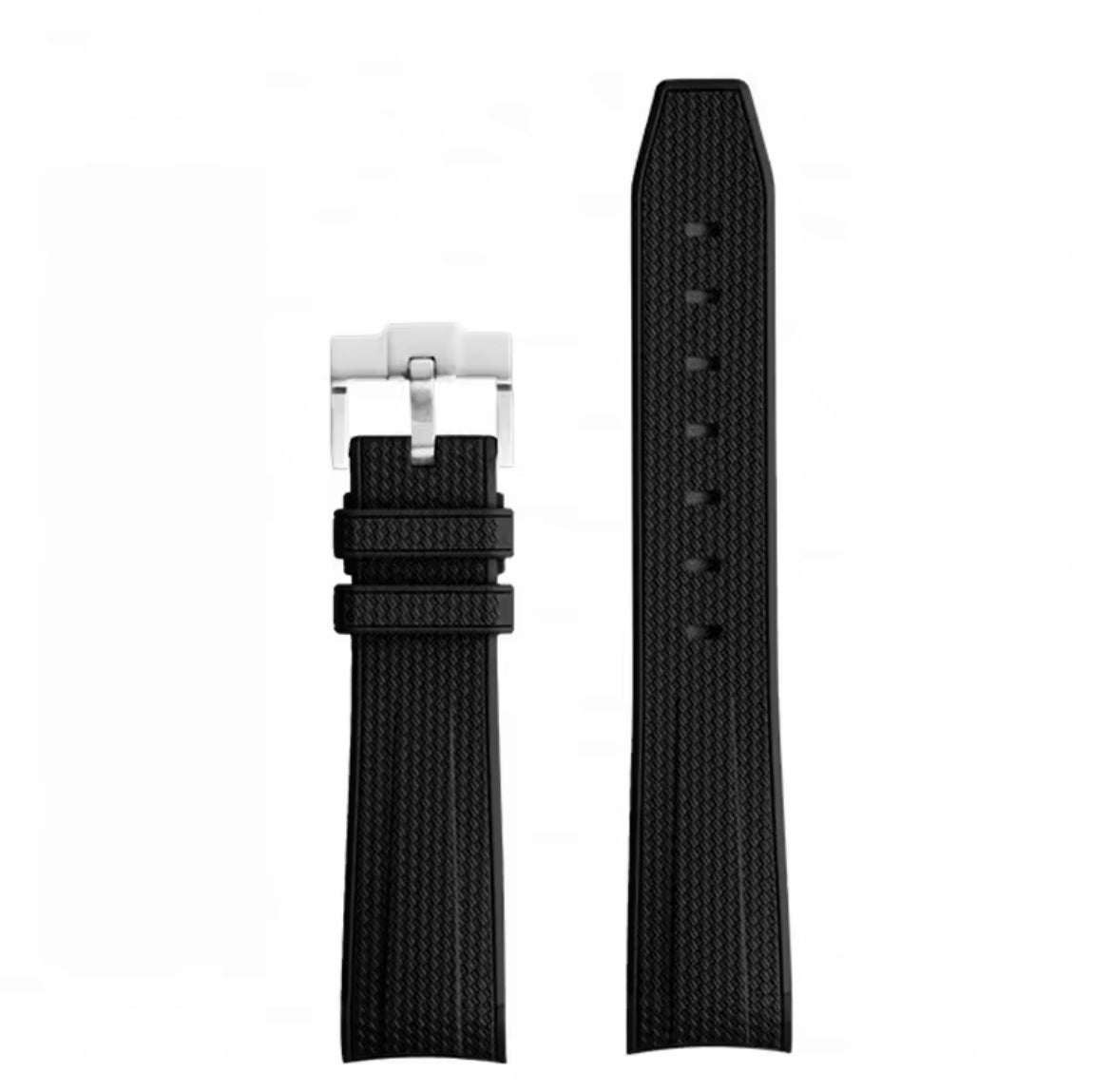 Textured Silicone/Rubber Watch Straps