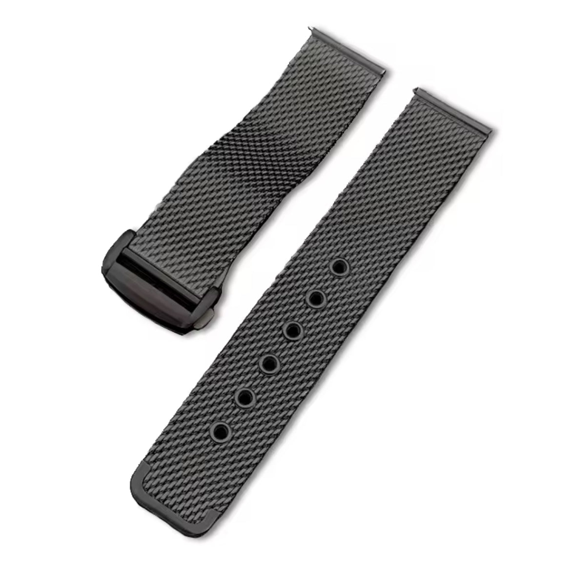 'Seamaster' Milanese Mesh Stainless Steel Bracelet