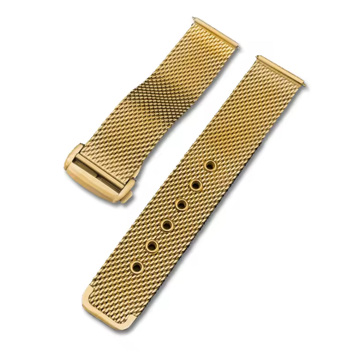 'Seamaster' Milanese Mesh Stainless Steel Bracelet