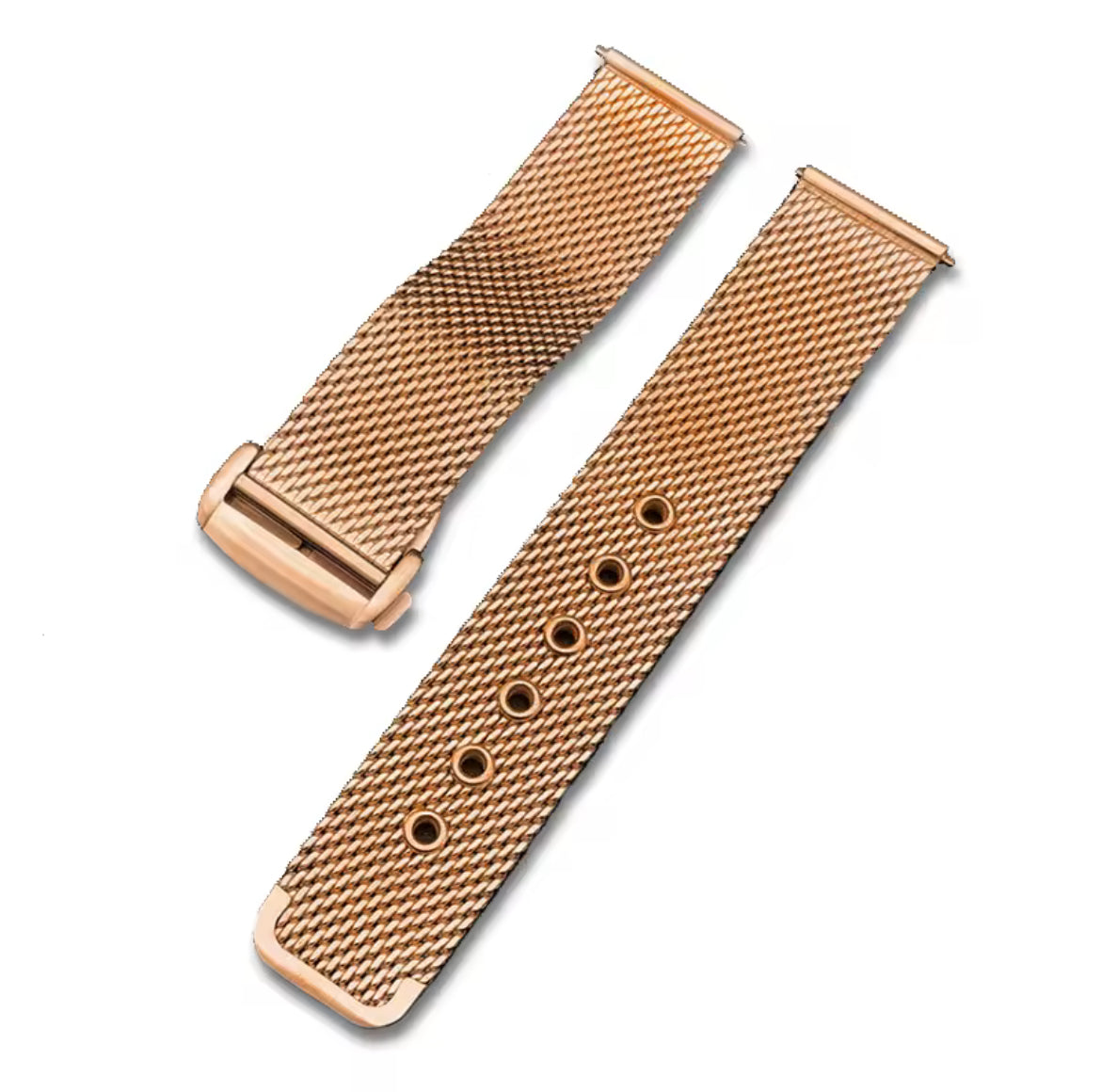 'Seamaster' Milanese Mesh Stainless Steel Bracelet