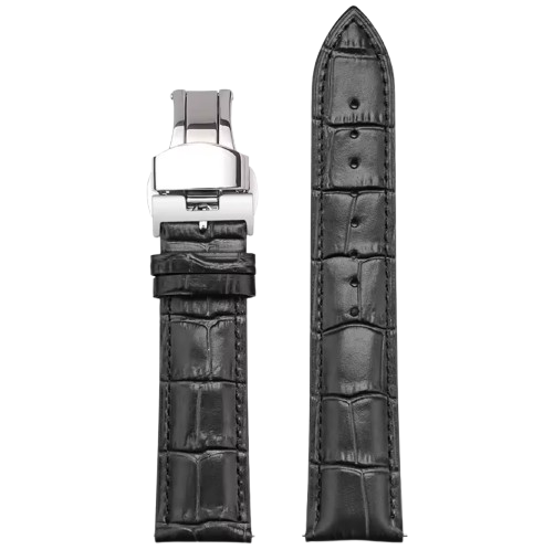 Genuine Leather Watch Straps with Clasp