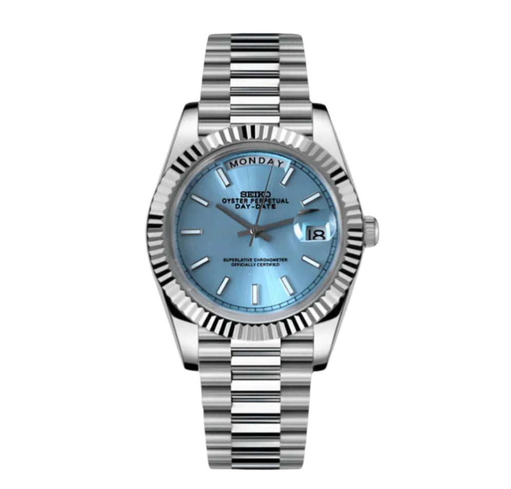 Seiko Day Date 'Sky Blue' Dial