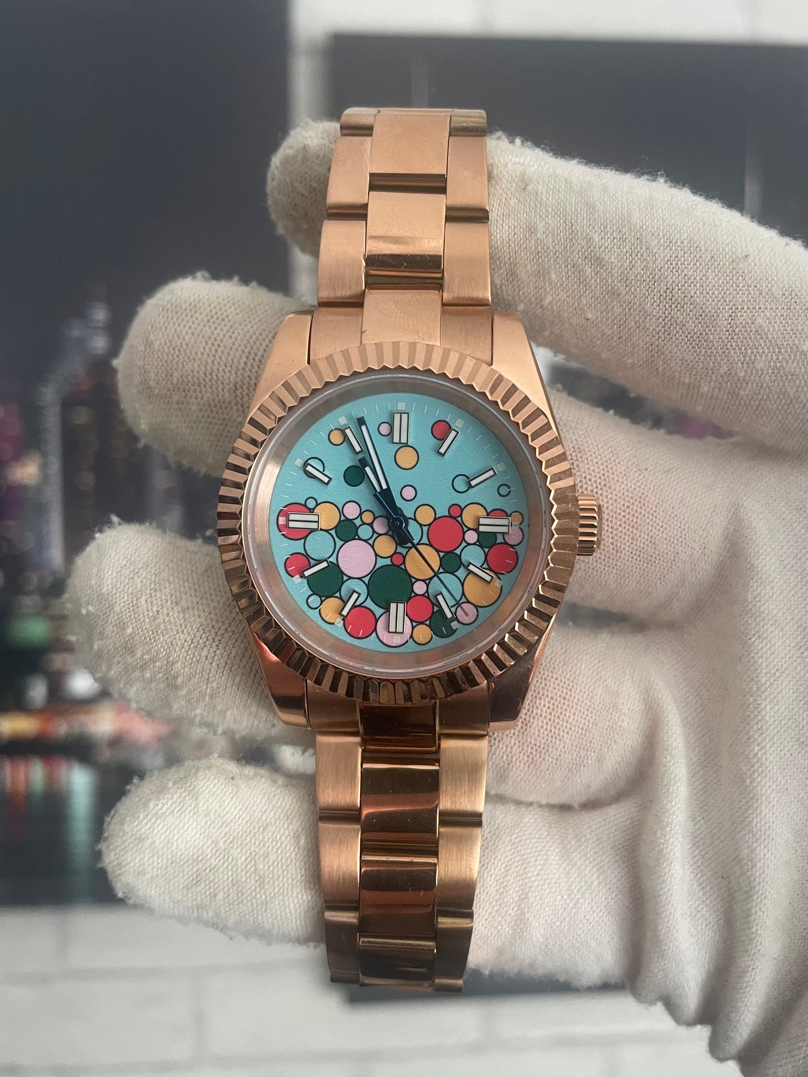 Seiko Oyster Perpetual Rose 'Celebration Dial'