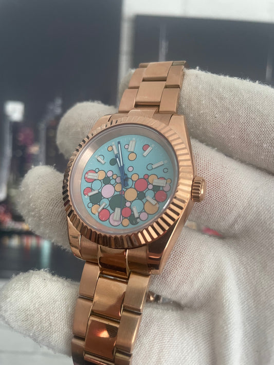 Seiko Oyster Perpetual Rose 'Celebration Dial'